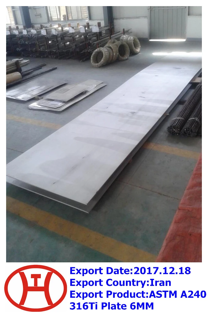 Tấm ASTM A240 316Ti  6 MM